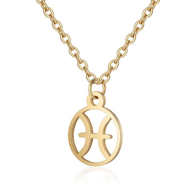 Zodiac Gold Necklace