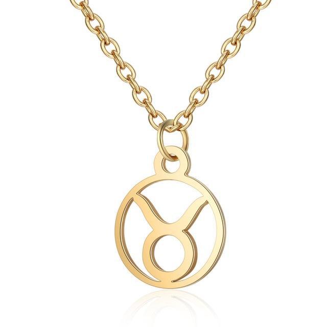 Zodiac Gold Necklace