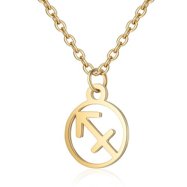 Zodiac Gold Necklace