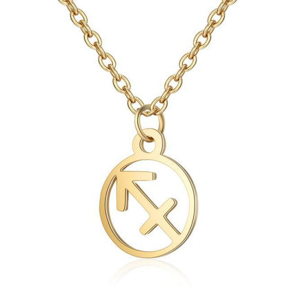 Zodiac Gold Necklace