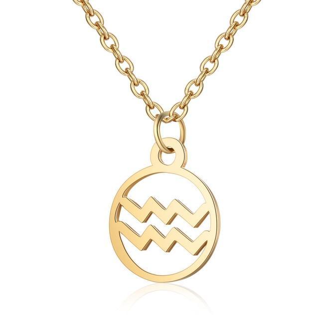 Zodiac Gold Necklace