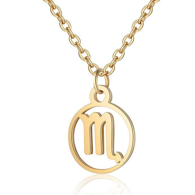 Zodiac Gold Necklace