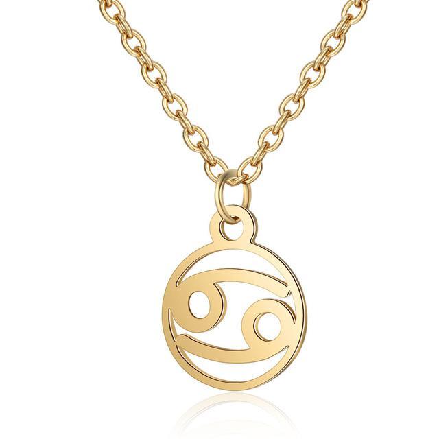 Zodiac Gold Necklace