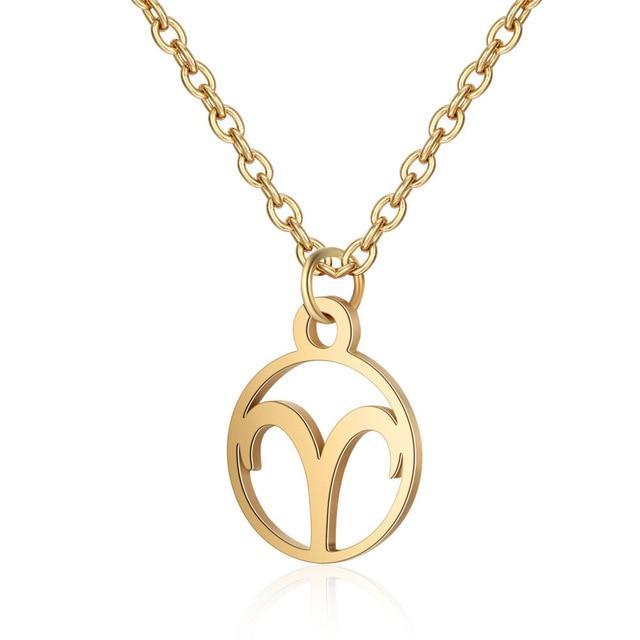 Zodiac Gold Necklace