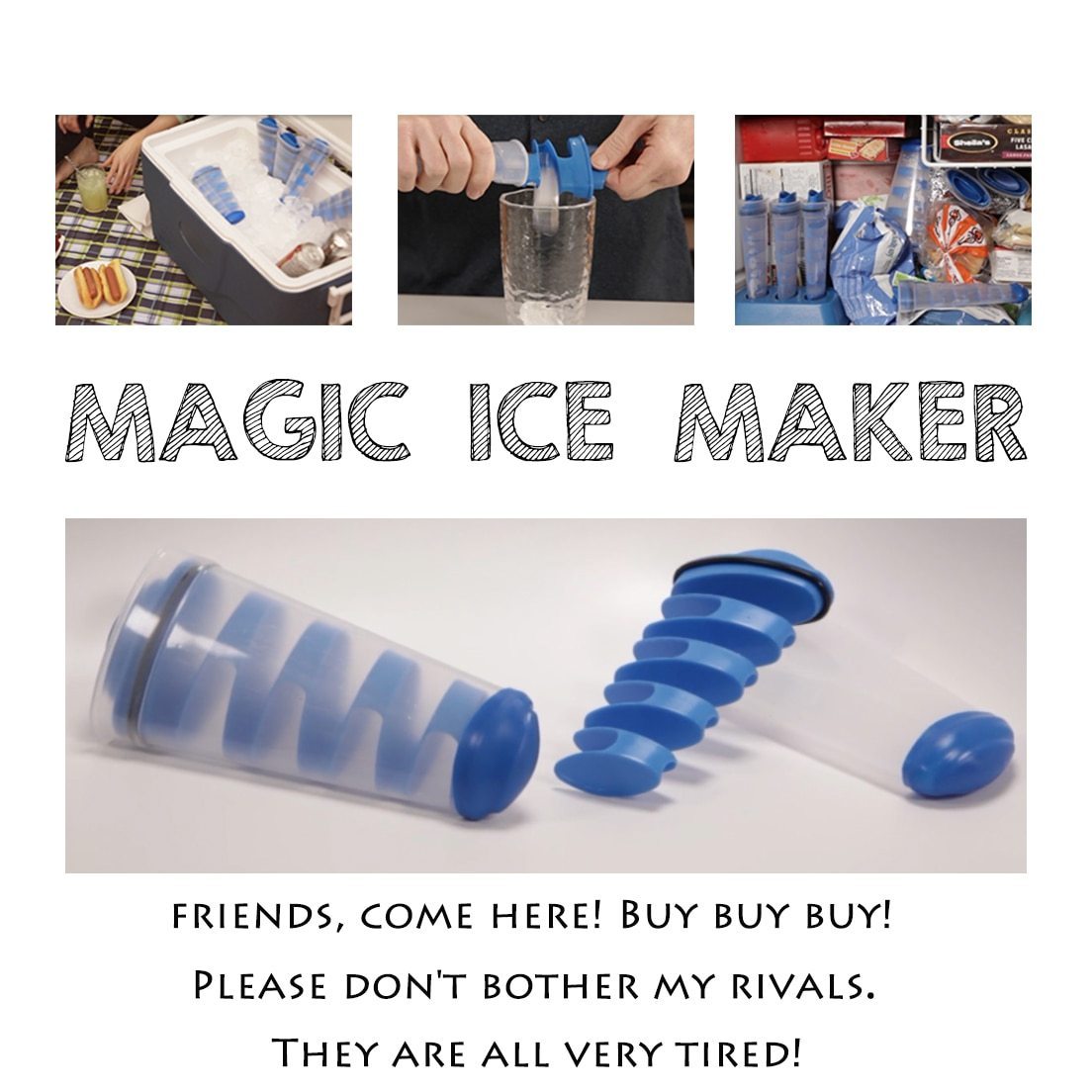 Freeze Creative Ice Maker Tool