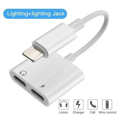 iPhone Adapter Aux Cable Splitter