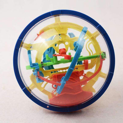 3D Maze Ball - Original Challenging 3D Labyrinth Contained Within A Sphere!