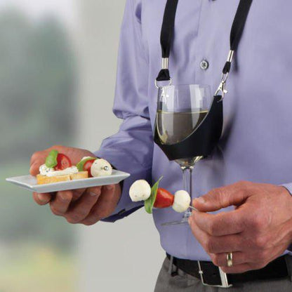 Quirky Wine Glass Lanyard