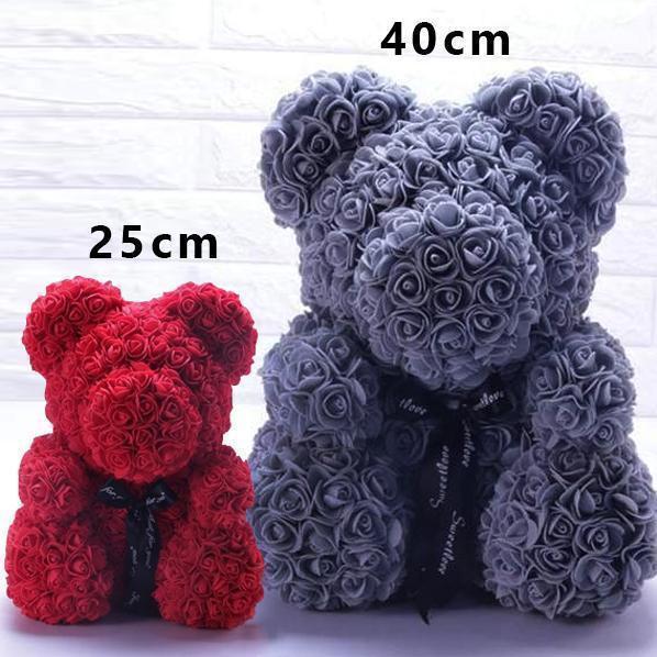 Romantic Rose Teddy Bear