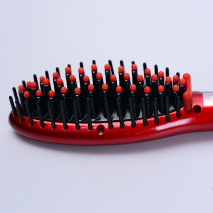 Hair Straightener Comb Brush