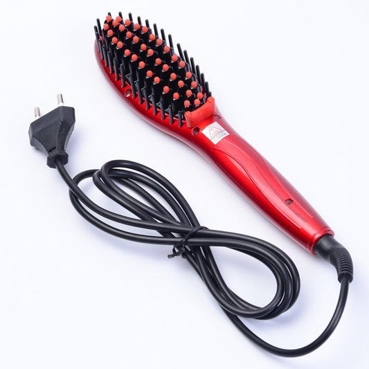 Hair Straightener Comb Brush
