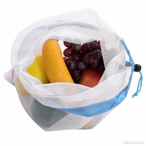 Reusable Refrigerator Mesh Bags (12 pcs)