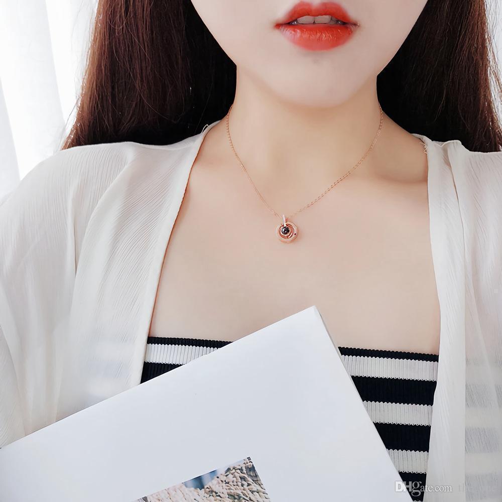 100 Language Secret I Love You Necklace