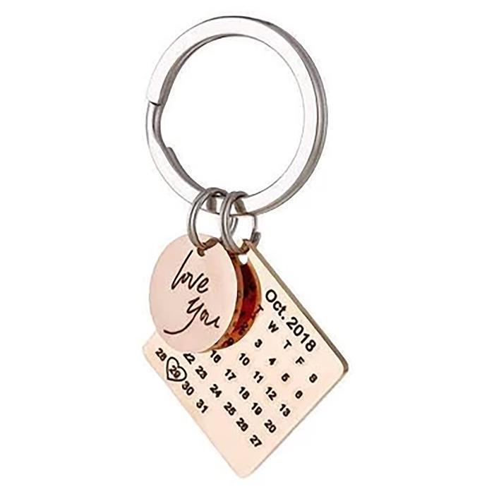 Calendar Keychain