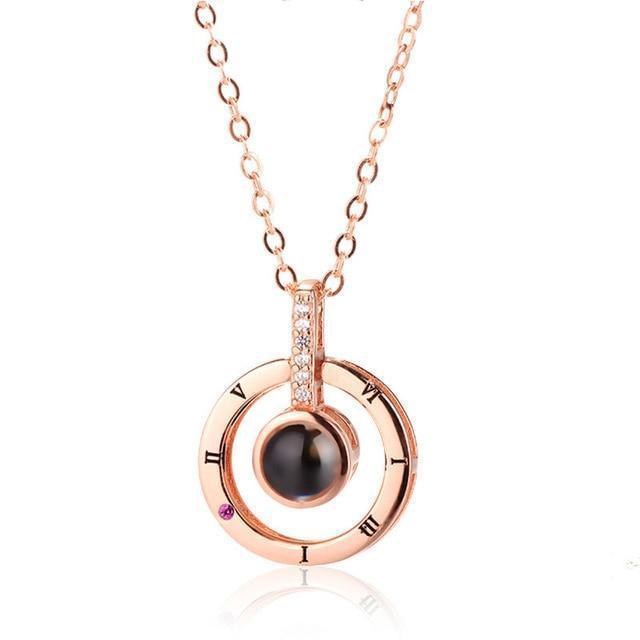 100 Language Secret I Love You Necklace
