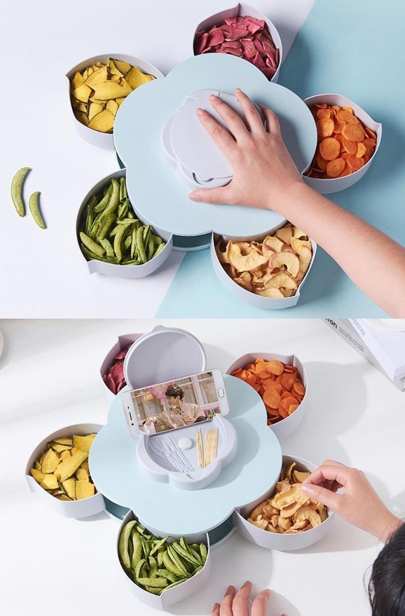 Rotating Flower Storage Box