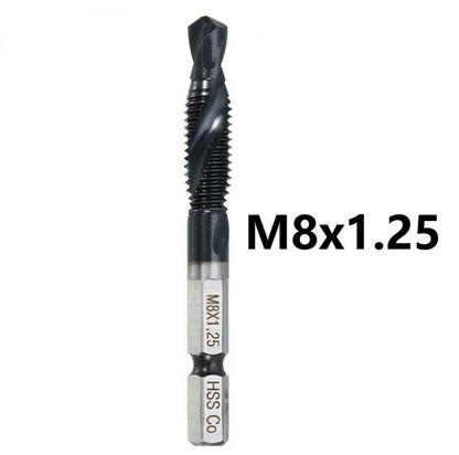 Combination Drill Tap Bit Set