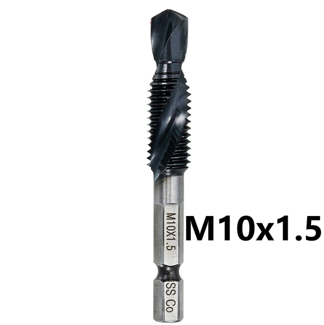 Combination Drill Tap Bit Set