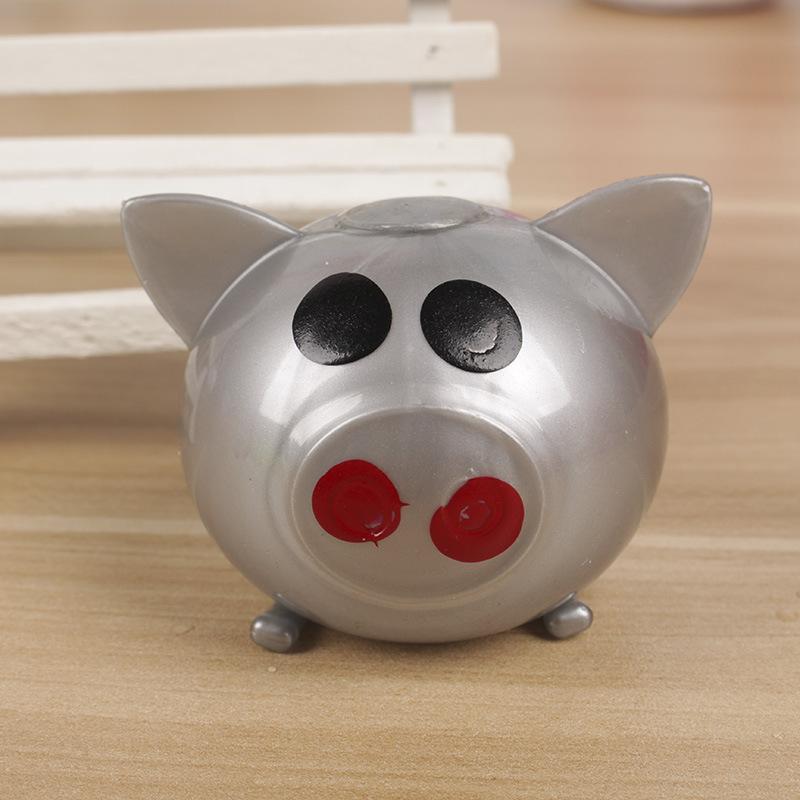Shape Memory Pig Splat Toy