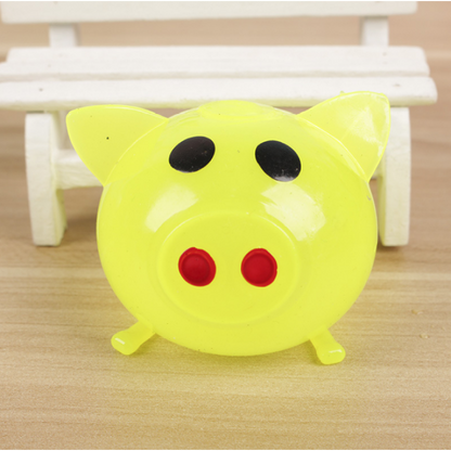 Shape Memory Pig Splat Toy