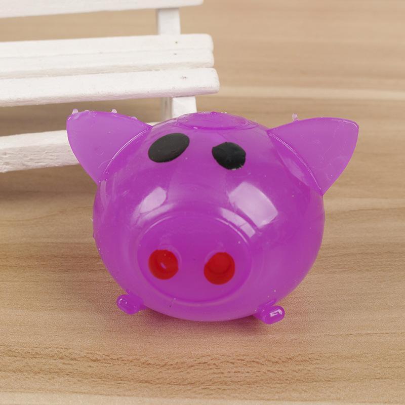 Shape Memory Pig Splat Toy