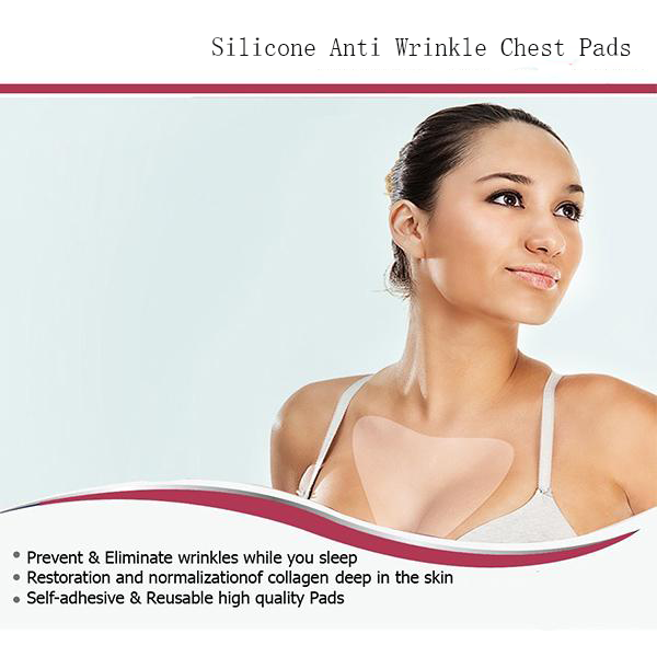 Silicone Anti Wrinkle Chest Pads