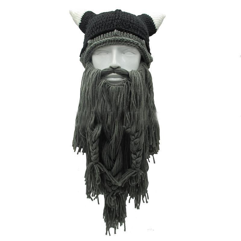 The Legendary Barbarian Beard Beanie - VikingX