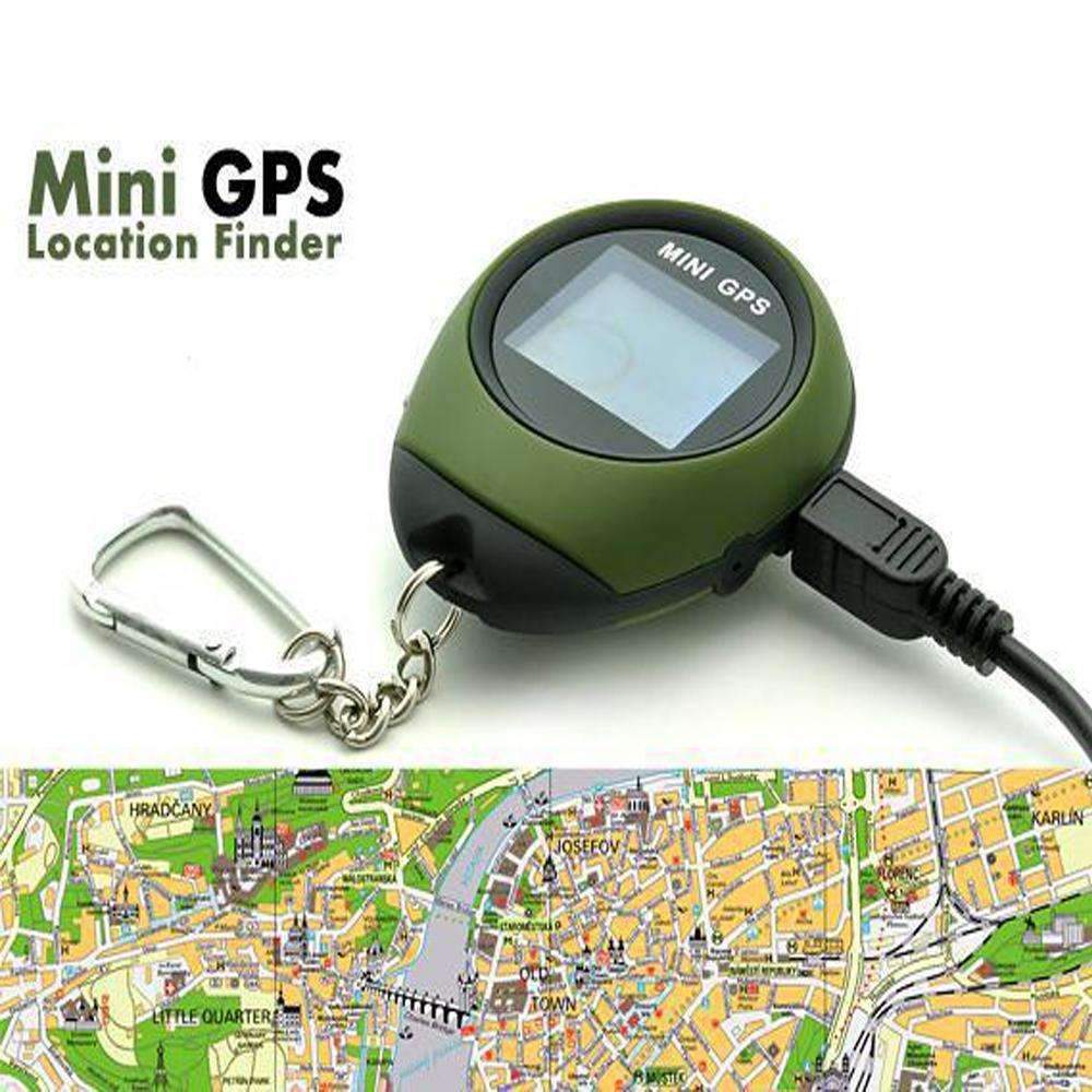 Keychain GPS Navigation USB - Climbing Outdoor Travel Portable Keychain Hiking & Camping GPS