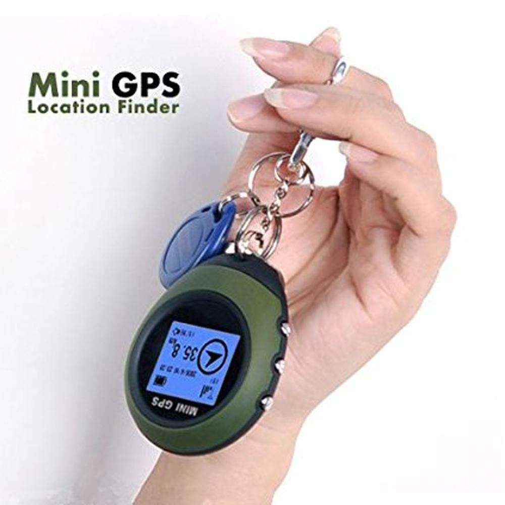 Keychain GPS Navigation USB - Climbing Outdoor Travel Portable Keychain Hiking & Camping GPS