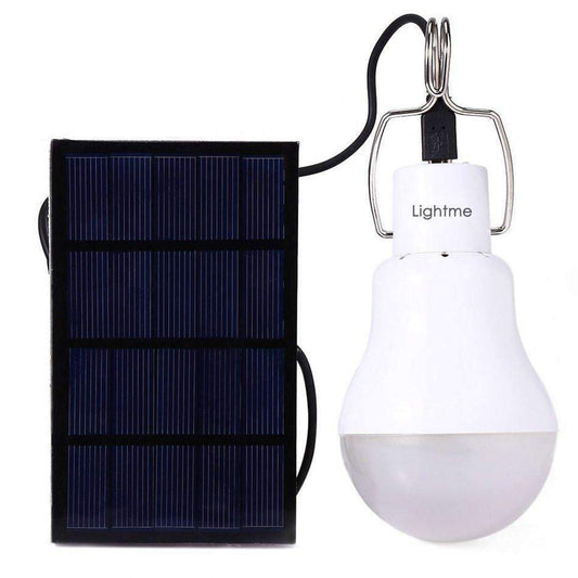 Led Bulb With Solar Energy - New Useful Energy Conservation For Home and Outdoor