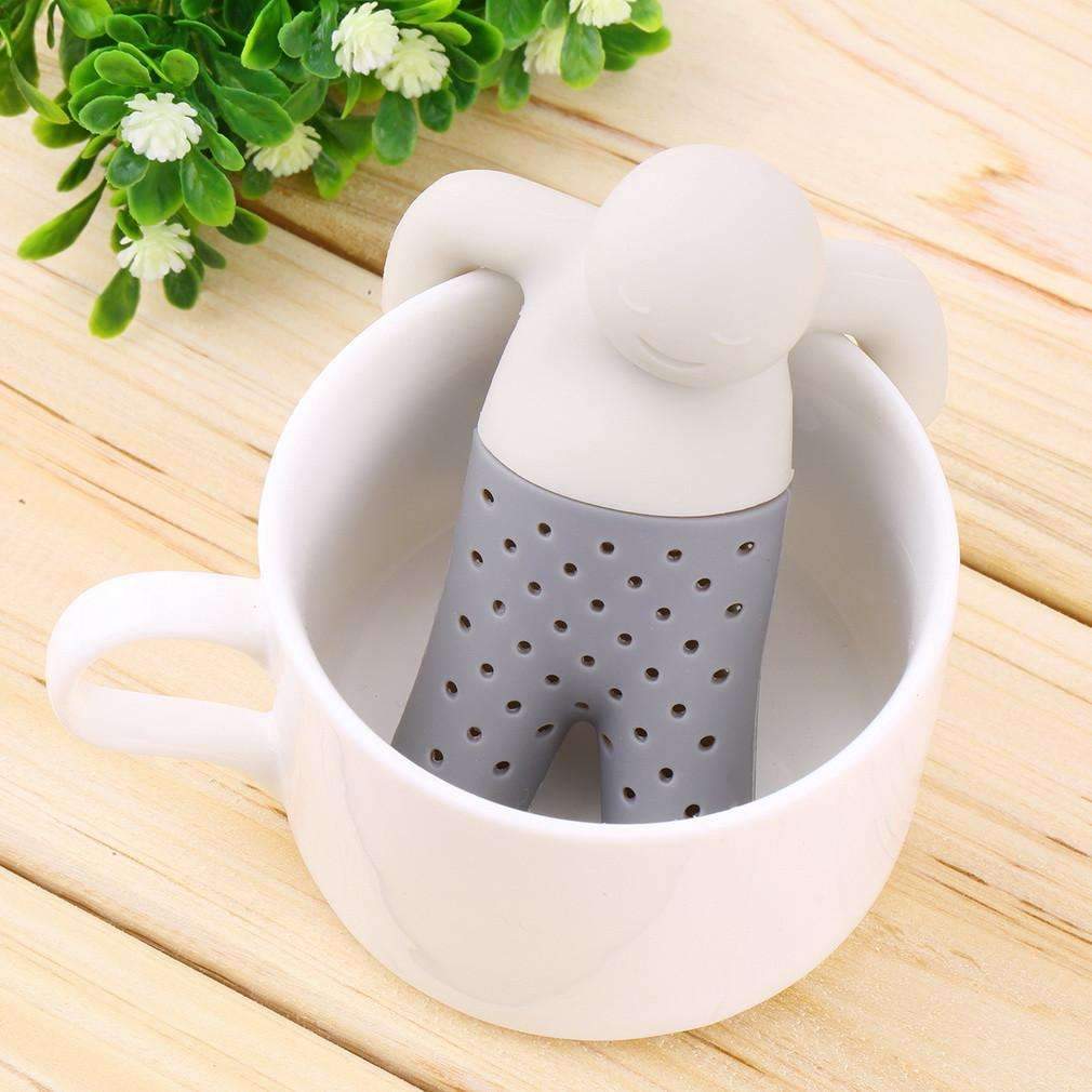 Cute Mr. Teapot Silicone Tea Infuser Filter
