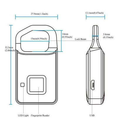 Fingerprint Padlock