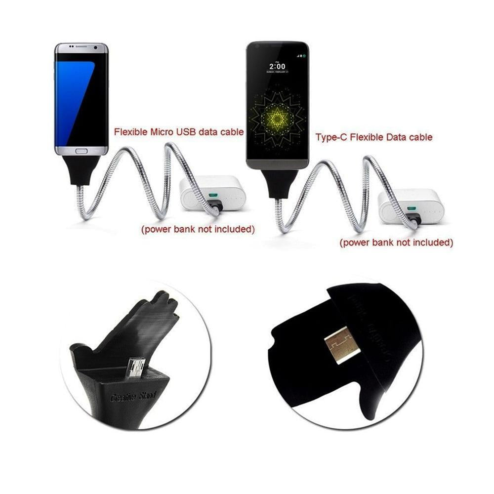 Flexible Smartphone Dock and Charging Cable - Say Goodbye To Broken Cable