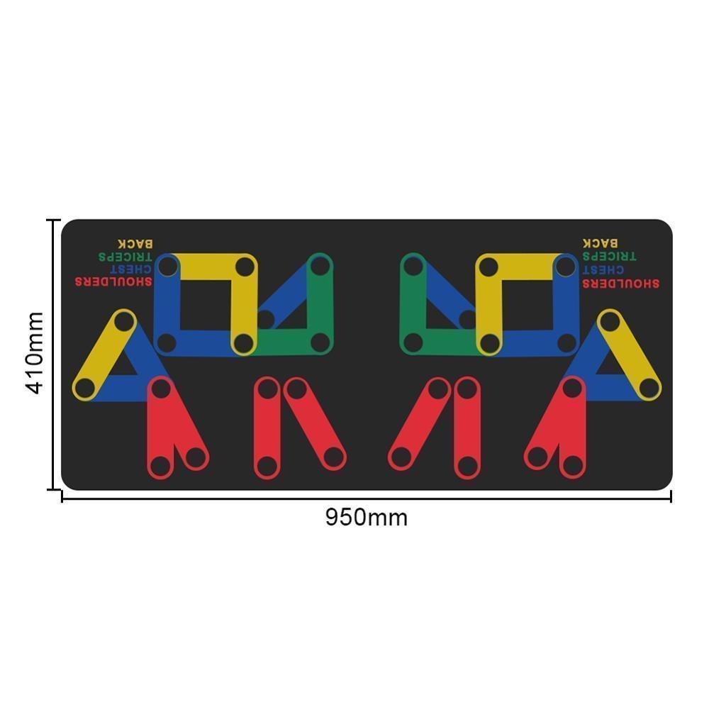 9-in-1 Push Up Muscle Building Rack