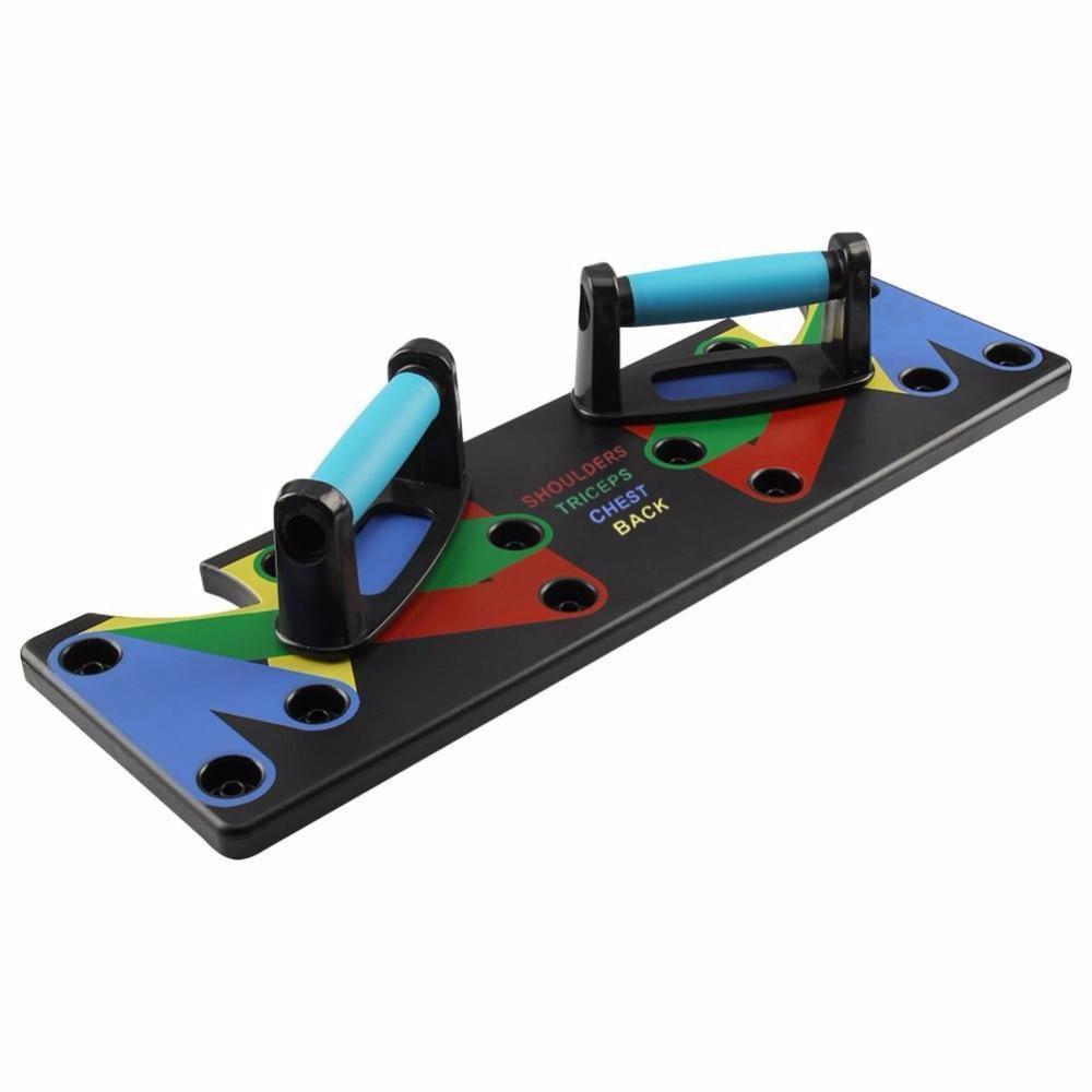 9-in-1 Push Up Muscle Building Rack