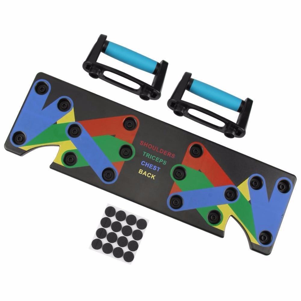 9-in-1 Push Up Muscle Building Rack