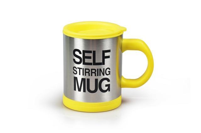 1Pcs Automatic Plain Mixing coffee Tea cup Mugs Drinkware Lazy Self strring mug button high quality Pressing