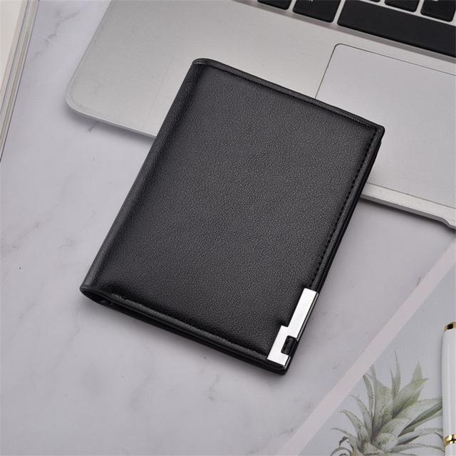 Top 2019 ultra thin Short Sequined Men Wallets with Coin Bag Roomy Purse Man Wallet Male Small Money Dollar Slim Cool Card Case