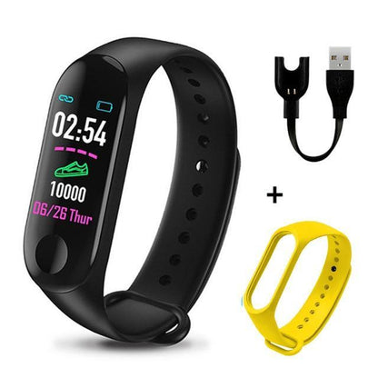 Smart Bracelet Heart Rate Blood Pressure Health Waterproof Smart Watch M3 Pro Bluetooth Watch Wristband Fitness Tracker
