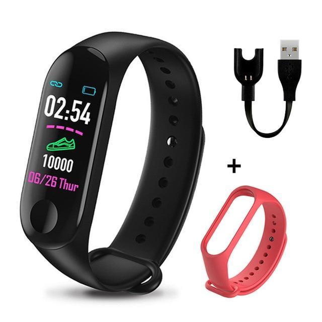 Smart Bracelet Heart Rate Blood Pressure Health Waterproof Smart Watch M3 Pro Bluetooth Watch Wristband Fitness Tracker