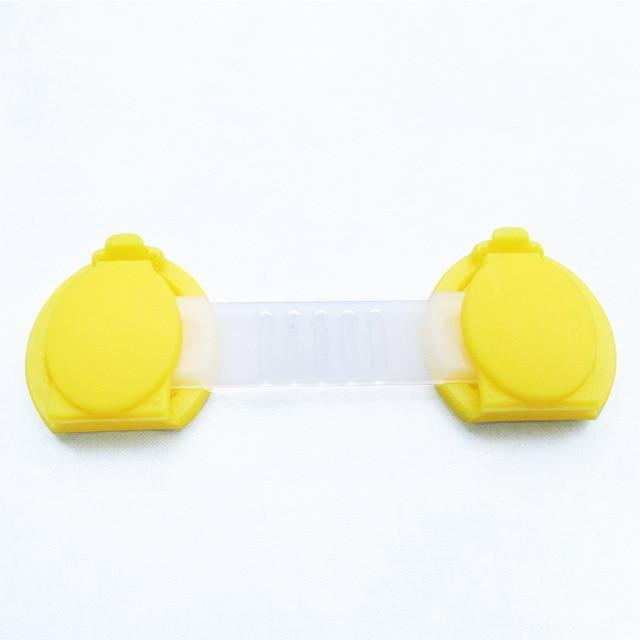 10Pcs/Lot Child Lock Protection Of Children Locking Doors For Children's Safety Kids Safety Plastic protection safety lock