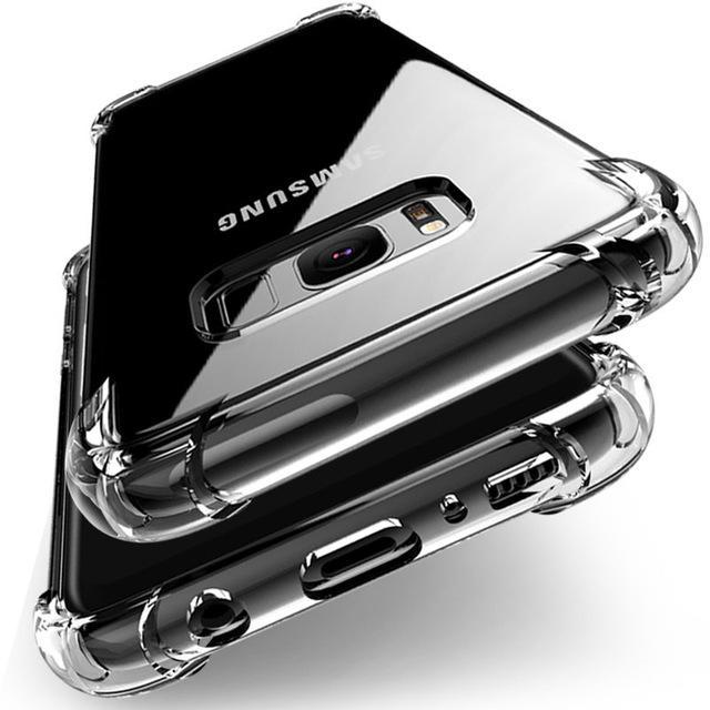 s Shockproof TPU Case For Samsung A50 A70 A40 A30 A20 A10 Transparent Case For Samsung Note 10 9 8 Galaxy S10 S9 S8 Plus M30