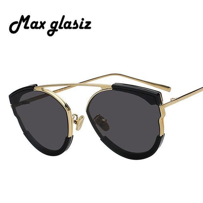 2018 Max  Retro Vintage Sunglasses Women Brand Designer Points Sun Glasses Oculos De Sol Feminino Woman Casual Sunglass UV400