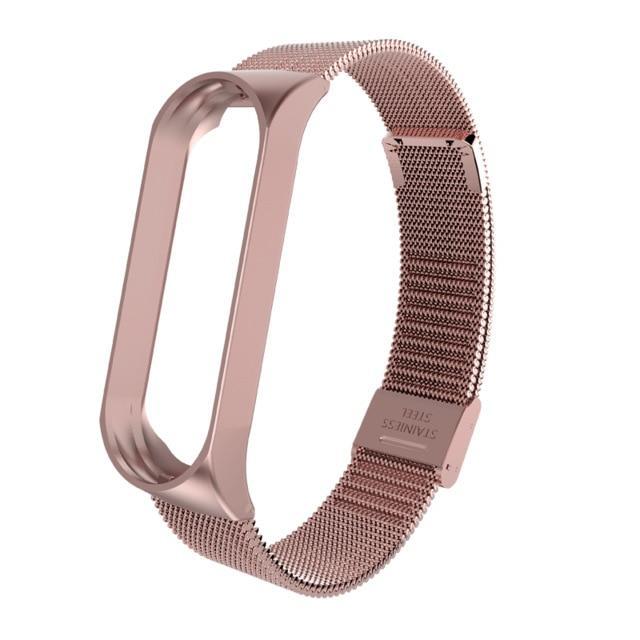 Mi Band 3 4 Wrist Strap Metal Screwless Stainless Steel For Xiaomi Mi Band 4 3 Strap Bracelet Miband 4 3 Wristbands Pulseira