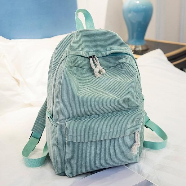 Pastel Corduroy Backpack