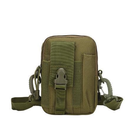 Men Tactical Molle Pouch Belt Waist Pack Bag Small Pocket Military Waist Pack Running Pouch Travel Camping Bags Soft back