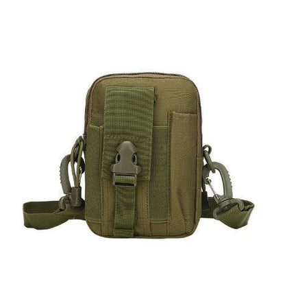 Men Tactical Molle Pouch Belt Waist Pack Bag Small Pocket Military Waist Pack Running Pouch Travel Camping Bags Soft back