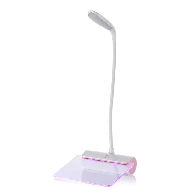 Newest Design Rechargeable Desk Lamp LED Light with Message Board Touch Switch Best Gift for Students Kids