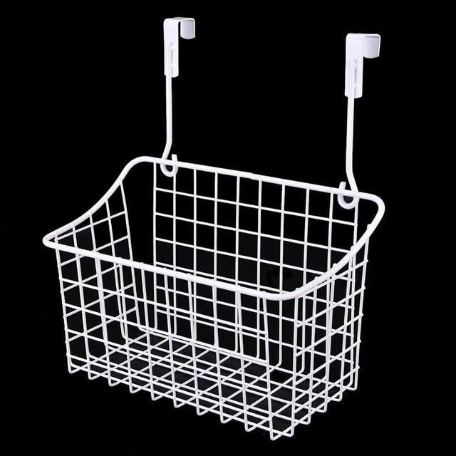 Home Storage Basket Kitchen Multifunctional Storage Rack Under Cabinet Storage Shelf Basket Wire Rack Organizer Storage