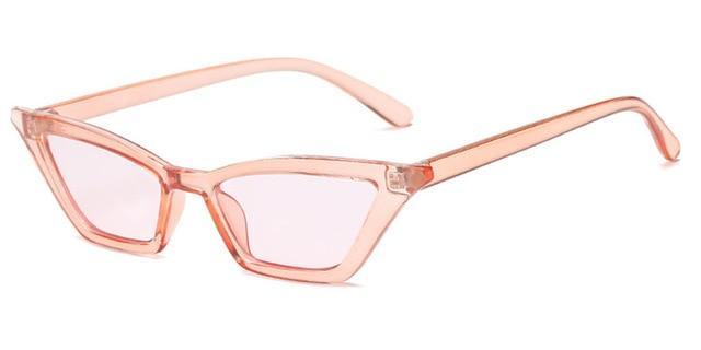 Cat Eye Triangle Retro Sunglasses